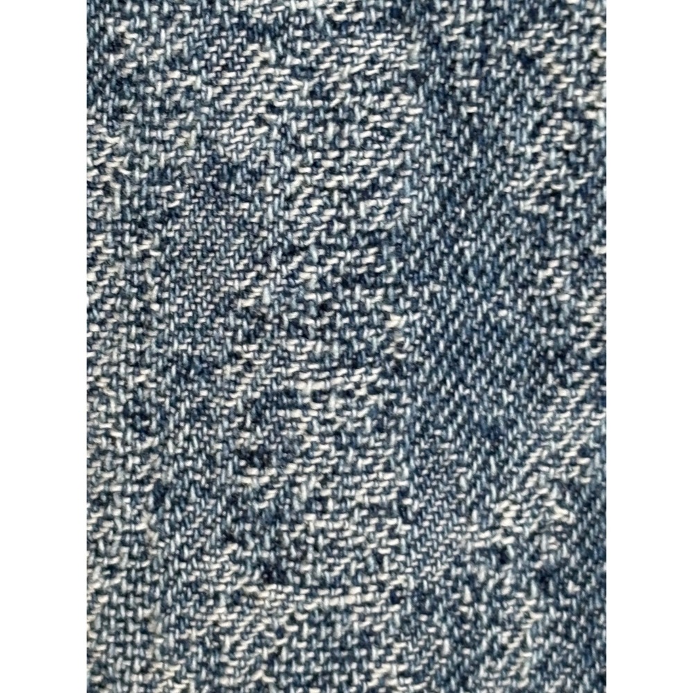 Rag & Bone Logan Mid-Rise Wide Leg Jeans Blue Textured Denim Size 29 - Picture 5 of 10
